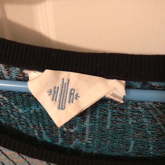 Fun abstract owl sweater dress - Picture 4 of 4